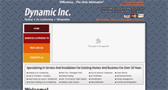 Desktop Screenshot of dynamichvacr.com